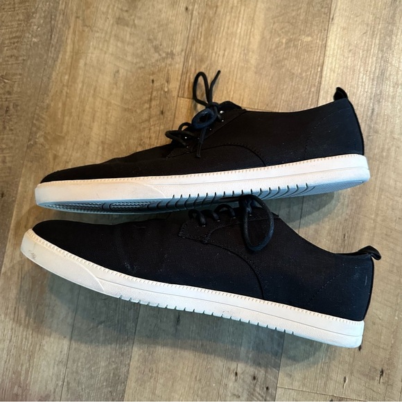 Clae Ellington Black Textile Sneakers - Picture 4 of 10